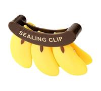 Fierudeng Kitchen Clips for Bags | Magnetic Clip in Banana Shape - Snacks for Kitchen Bags, for Freezer Pantry Bread Cereal Fruit , lemon tree, Consulte la descripción, See description