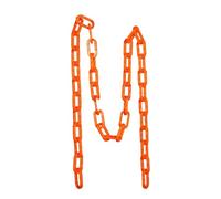 Fierudeng Light Up Chain Halloween - Orange 10Ft Halloween Outdoor Lights | Decorative Supplies for Teens Kids Children Birthday Yard Garden Room Offices Park Patio