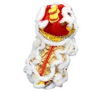 Fierudeng Lion Dance Dog Costume | Pet Cosplay Clothes,Kitten Role Playing Costumes,for Chinese New Year Animal Lovers Themed Parties Photographers Parade Family Gatherings Social Event Home Park Lawn