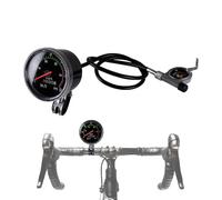 Fierudeng Odometer for Bicycle - Mechanical Bicycle Computer Odometer - Waterproof Mechanical Cycling Meter - for Scooter Motorcycle Mountain Road City Use