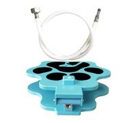 Fierudeng Outdoor Dog Drinking Fountain - Animal Drinking Water Dispenser, Water Supply with Hose for Travel, Camping, Backyard, Game, Veterinary Practice, Transport Box