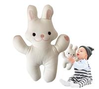 Fierudeng Rabbit Plush,Rabbit Plush Toy - Soft Doll Soother Calming Girls Security for Easter Toddler Nursery Birthday Kids Comfort Companion
