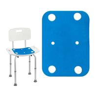 Fierudeng Shower Bench Seat Cushion, Seat Cushion for Bath and Shower, Non-Slip and Waterproof Seat Cover for Stool for Seniors and Disabled People in the Bathroom for Personal Hygiene, Home Care