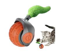 Fierudeng Smart Cat Toy With Tail - Automatic Interactive Moving Cat Toy - Cat Chasing Ball Tail Interactive Toy Let Cats Their Natural Hunting Instincts
