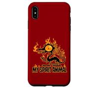Fiery Crispy Dragon Spirit Animal Case for iPhone XS Max