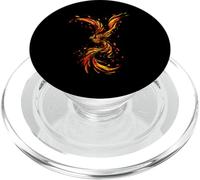 Fiery Flight - Resurgent Phoenix PopSockets PopGrip for MagSafe