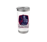 Fiery Invincible Security Officer Stainless Steel Insulated Tumbler