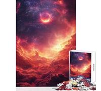 Fiery Nebula Jigsaws 1000 Pieces for Teenagers Stimulate Active Brain And Mind Gentle Relaxing Fun Activity (50X75cm)
