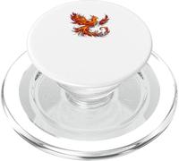 Fiery Phoenix Eternal Life Artwork PopSockets PopGrip for MagSafe
