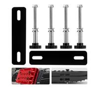 FieryRed Upgraded Traction Board Mount Pins, Anti-rust Recovery Board Mounting Kit Fit for All 4.72"~6.69"（12~17cm） Hole Spacing