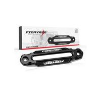 FIERYRED Winch Hawse Fairlead 10 Inch Aluminum Fairlead for Synthetic Rope, Suitable for 9000-14500 LBS Winch