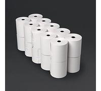 Fiesta 2 Ply Non-Thermal Paper Till Roll 76x71mm L33m, White, 76 x 71mm | Supplied in a pack of 20 for impact printers - prints multiple clear copies of receipts and audits without mess.