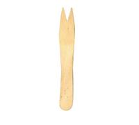 Fiesta Biodegradable Disposable Wooden Chip Forks (1000 pack) - Ideal for Parties, Events, Takeaway CD901