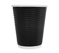 Fiesta Coffee Cups Ripple Black 340ml/12oz (25)