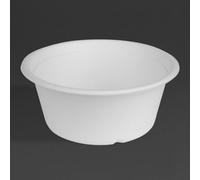Fiesta Compostable Bagasse Bowl Base, 400ml (Pack 50)