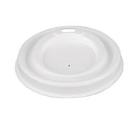 Fiesta Compostable Bagasse Coffee Cup Lids 225ml / 8oz (1000 Pack)