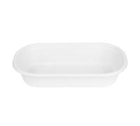 Fiesta Compostable Bagasse Oval Containers 850ml (100 Pack)