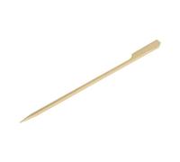Fiesta Compostable Biodegradable Bamboo Paddle Skewers for Kebabs Barbecue Burgers Buffets 150mm / 6 inch | Pack of 100 | DK394