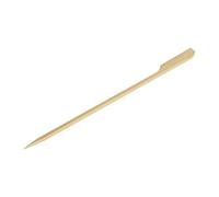 Fiesta Compostable Biodegradable Bamboo Paddle Skewers for Kebabs Barbecue Burgers Buffets 150mm / 6 inch | Pack of 100 | DK394