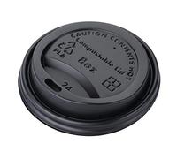 Fiesta Compostable Coffee Cup Lids 225ml/8oz CPLA Pack of, Green, 225 ml