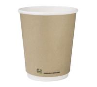 Fiesta Compostable Coffee Cups Double Wall 227ml / 8oz (500 Pack)
