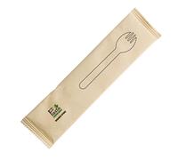 Fiesta Compostable Individually Wrapped Wooden Sporks (500 pack)