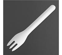 Fiesta Compostable Paper Forks 155mm (100 Pack)