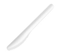 Fiesta Compostable Paper Knife, 165mm (Pack 100), White