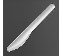 Fiesta Compostable Paper Knives 165mm (100 Pack)