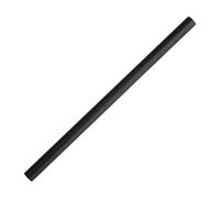 Fiesta Compostable Paper Smoothie Straws Black (Pack of 250)