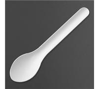 Fiesta Compostable Paper Spoons 150mm (100 Pack)