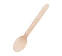 Fiesta Compostable Wooden Dessert Spoon (Pack 100)