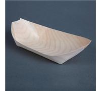 Fiesta GL093 Poplar Wooden Boat, 190 mm (pack of 100)