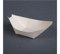 Fiesta Compostable Wooden Sushi Boats Small 80mm (100 pack)