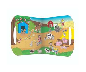 Fiesta Crafts Farm Stickabouts Sticker Sets - Glue-Free Stickers Fiesta Crafts Multicolor