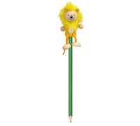 Fiesta Crafts Lion Pencil 2 Pack - Hand Painted with Removable Puppet Fiesta Crafts Multicolor