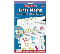 Fiesta Crafts Magnetic First Maths Educational Chart Counting Adding Subtracting