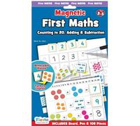 Fiesta Crafts Magnetic First Maths Set - Magnetic Numbers & Activities Fiesta Crafts Multicolor