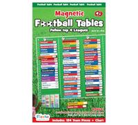 Fiesta Crafts Ltd Magnetic League Football Table Chart for Kids