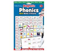 Fiesta Crafts Magnetic Phonics Letters & Sounds, 48 Words & Pictures