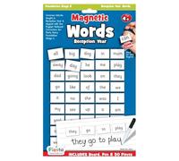 Fiesta Crafts Magnetic Words Reception Year, First 50 Words with Board