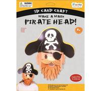 Fiesta Crafts Pirate 3D Mask Card Craft