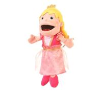 Fiesta Crafts Princess Hand Puppet, Soft Moving Mouth Puppet, 23 x 34cm | Soft Hand Puppet Educational Toy for Storytelling & Communication Skills Age 3-9