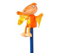 Fiesta Crafts Pterodactyl Pencil 2 Pack - with Removable Puppet Fiesta Crafts Multicolor