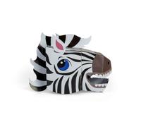 Fiesta Crafts Zebra 3D Mask Kit, Fits Kids & Adult Heads