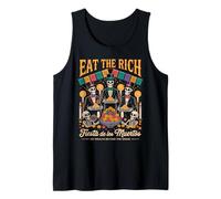 Fiesta de Los Muertos - No Wealth Beyond The Grave Skeleton Tank Top