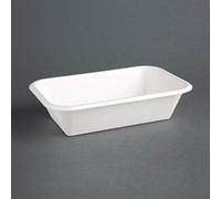 Fiesta Compostable Bagasse Food Trays 32oz (Pack of 50)
