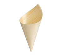 Fiesta Green Poplar Wooden Cone - 170mm (Pack 100)