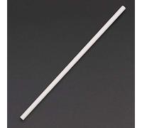 Fiesta Green Compostable Paper Straws White (Pack of 250)
