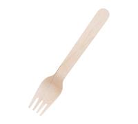 Fiesta Compostable Disposable Wooden Forks (00)